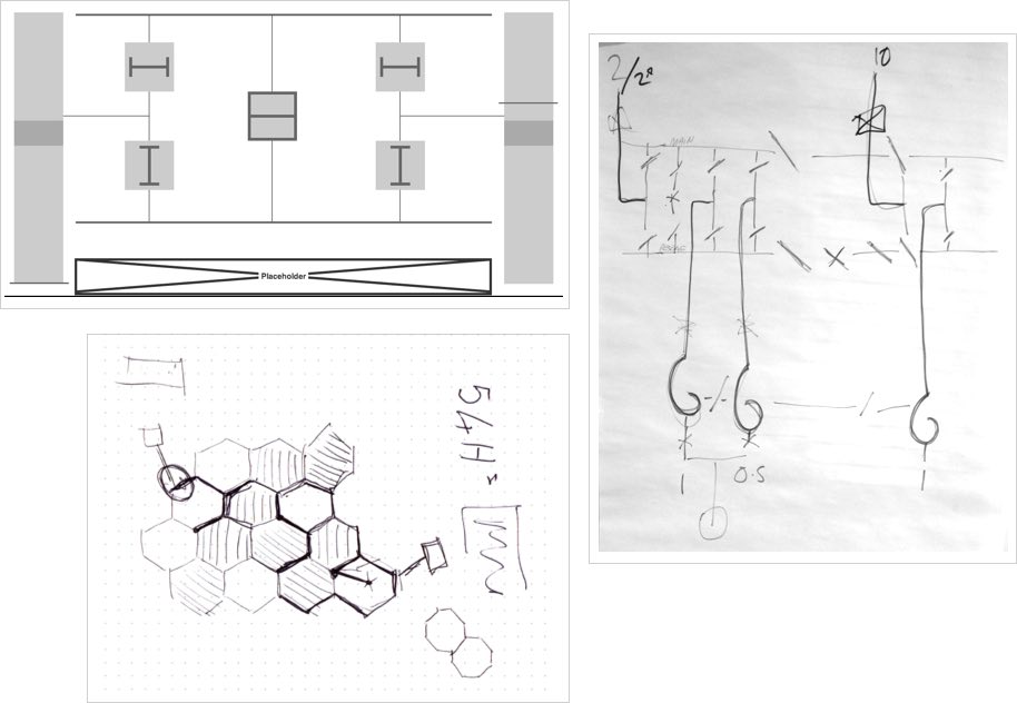 Initial sketches