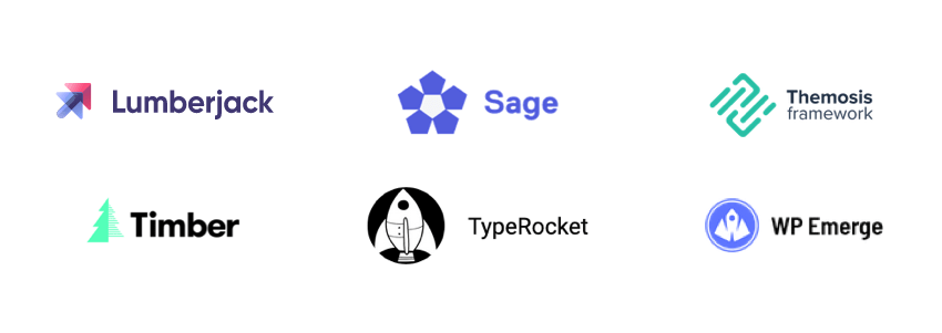 WordPress MVC Framework Logos