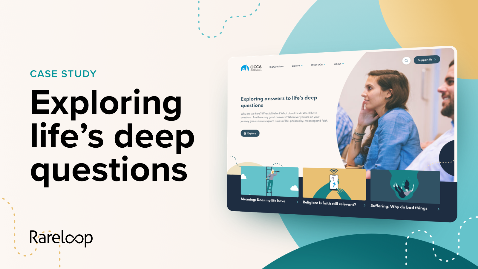 OCCA Website Case Study - Rareloop, Southampton UK