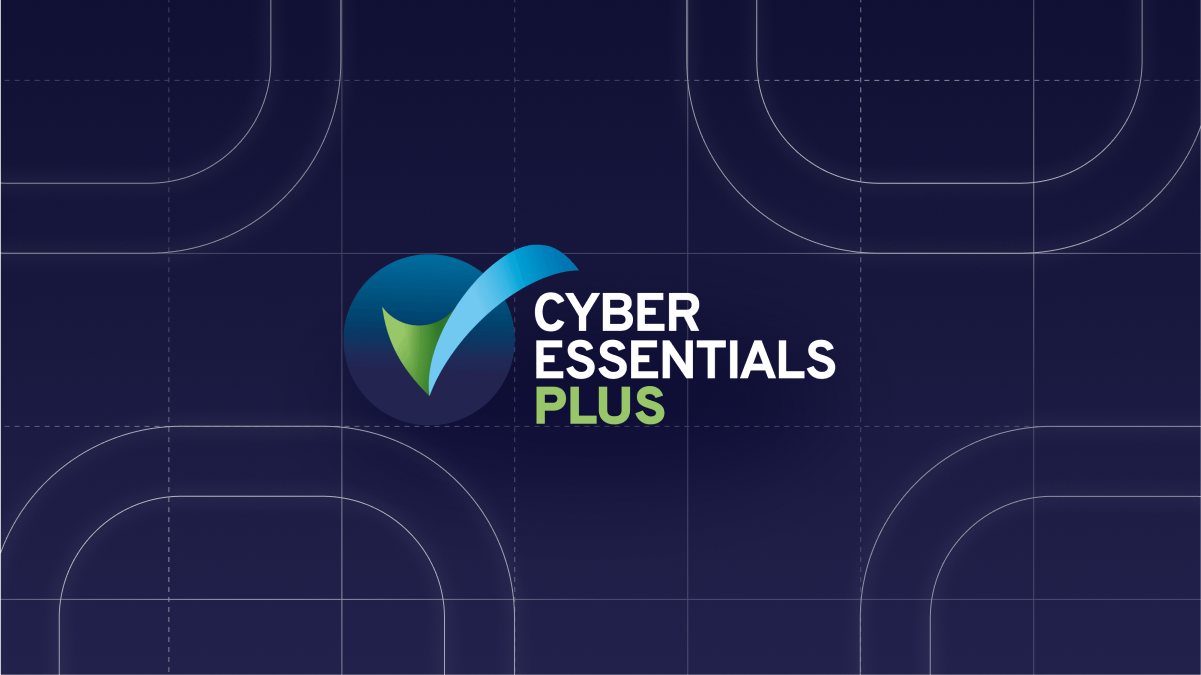 Cyber Essentials Plus logo in hero image