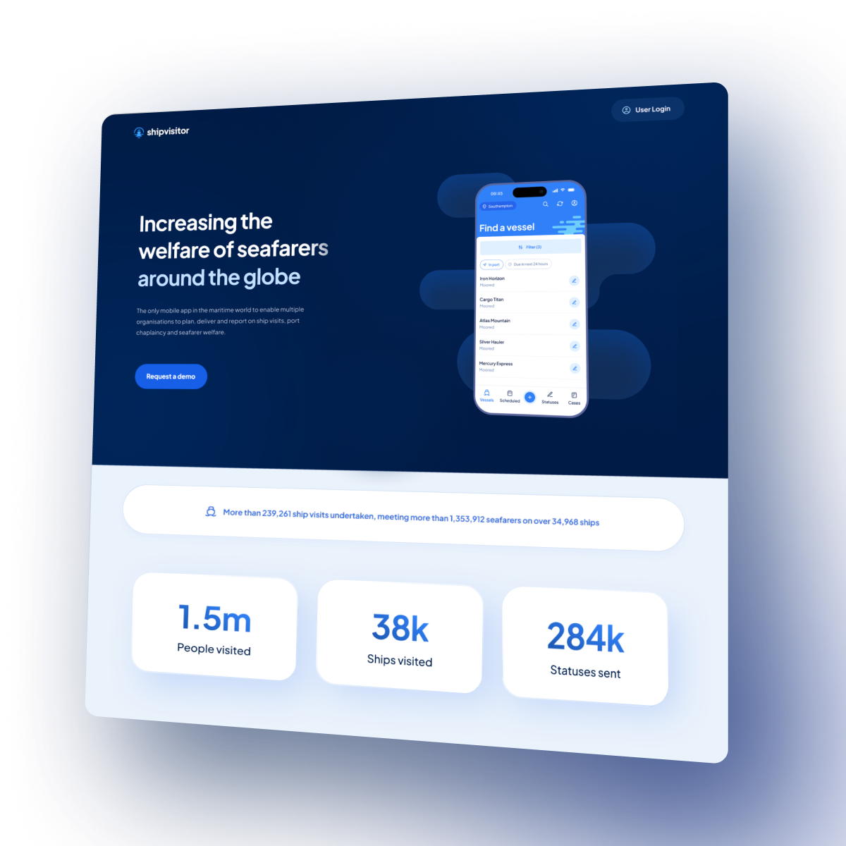 A refreshed app, supported by a clear marketing website. 