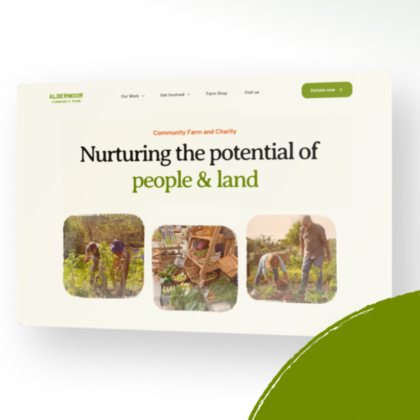 A digital home for a thriving community farm